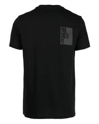 T-shirt à col rond imprimé noir PS Paul Smith