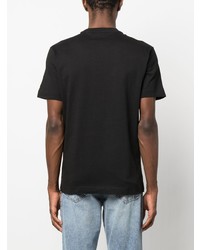 T-shirt à col rond imprimé noir Calvin Klein