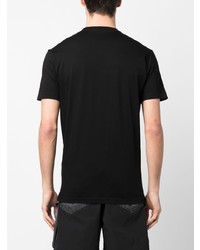 T-shirt à col rond imprimé noir DSQUARED2