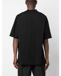 T-shirt à col rond imprimé noir Y-3