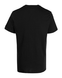 T-shirt à col rond imprimé noir Tommy Jeans