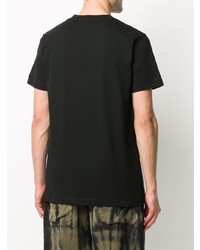 T-shirt à col rond imprimé noir Off-White