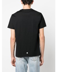 T-shirt à col rond imprimé noir Givenchy