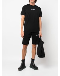 T-shirt à col rond imprimé noir Off-White