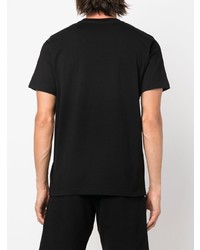 T-shirt à col rond imprimé noir Off-White