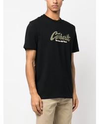 T-shirt à col rond imprimé noir Carhartt WIP