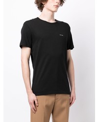 T-shirt à col rond imprimé noir Paul Smith