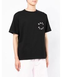 T-shirt à col rond imprimé noir BAPE BLACK *A BATHING APE®