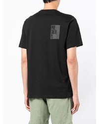 T-shirt à col rond imprimé noir PS Paul Smith