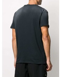 T-shirt à col rond imprimé noir DSQUARED2