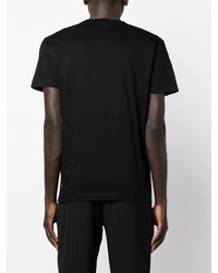 T-shirt à col rond imprimé noir DSQUARED2