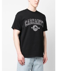 T-shirt à col rond imprimé noir Carhartt WIP