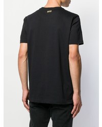 T-shirt à col rond imprimé noir BOSS HUGO BOSS