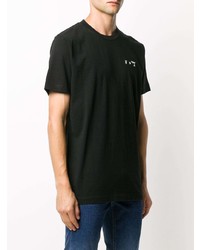 T-shirt à col rond imprimé noir Off-White