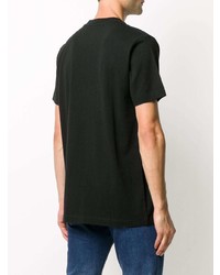 T-shirt à col rond imprimé noir Off-White