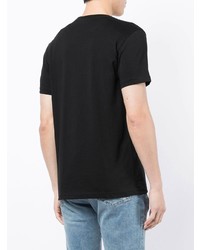 T-shirt à col rond imprimé noir PS Paul Smith