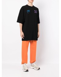 T-shirt à col rond imprimé noir Off-White