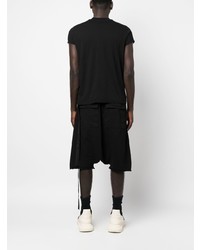 T-shirt à col rond imprimé noir Rick Owens DRKSHDW