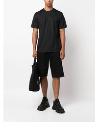 T-shirt à col rond imprimé noir Off-White