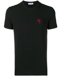 T-shirt à col rond imprimé noir Dolce & Gabbana Underwear