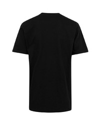 T-shirt à col rond imprimé noir Supreme