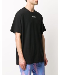 T-shirt à col rond imprimé noir Off-White