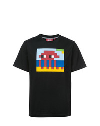 T-shirt à col rond imprimé noir Mostly Heard Rarely Seen 8-Bit