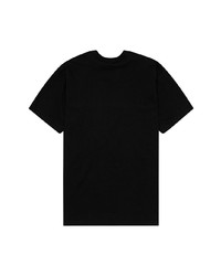 T-shirt à col rond imprimé noir Supreme