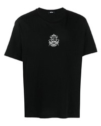 T-shirt à col rond imprimé noir MSFTSrep