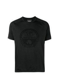 T-shirt à col rond imprimé noir Napa By Martine Rose