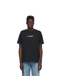 T-shirt à col rond imprimé noir Noah NYC