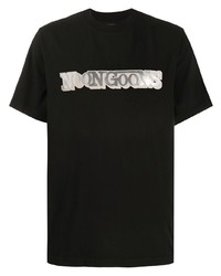 T-shirt à col rond imprimé noir Noon Goons