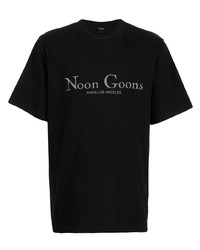 T-shirt à col rond imprimé noir Noon Goons