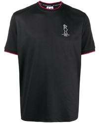 T-shirt à col rond imprimé noir North Sails x Prada Cup