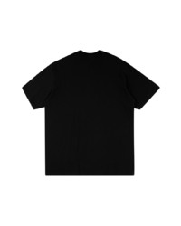 T-shirt à col rond imprimé noir Supreme