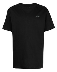 T-shirt à col rond imprimé noir Off Duty