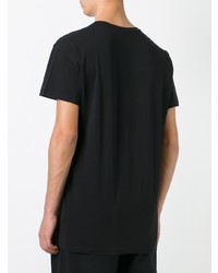 T-shirt à col rond imprimé noir Vivienne Westwood MAN