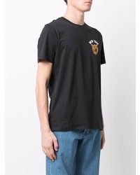 T-shirt à col rond imprimé noir rag & bone