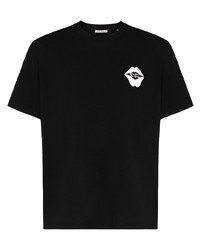 T-shirt à col rond imprimé noir Our Legacy