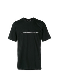 T-shirt à col rond imprimé noir Pam Perks And Mini