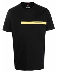 T-shirt à col rond imprimé noir Parajumpers