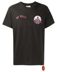 T-shirt à col rond imprimé noir PASADENA LEISURE CLUB