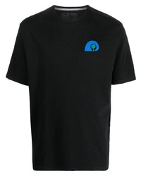 T-shirt à col rond imprimé noir Patagonia