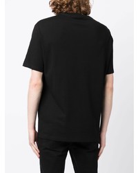 T-shirt à col rond imprimé noir Amiri