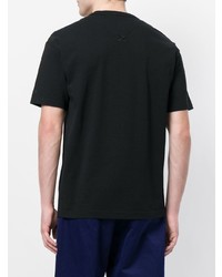 T-shirt à col rond imprimé noir Kenzo