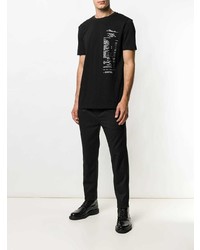 T-shirt à col rond imprimé noir 3.1 Phillip Lim