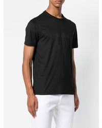 T-shirt à col rond imprimé noir Polo Ralph Lauren