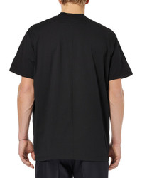 T-shirt à col rond imprimé noir Givenchy