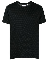 T-shirt à col rond imprimé noir Private Stock