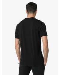 T-shirt à col rond imprimé noir FUTU